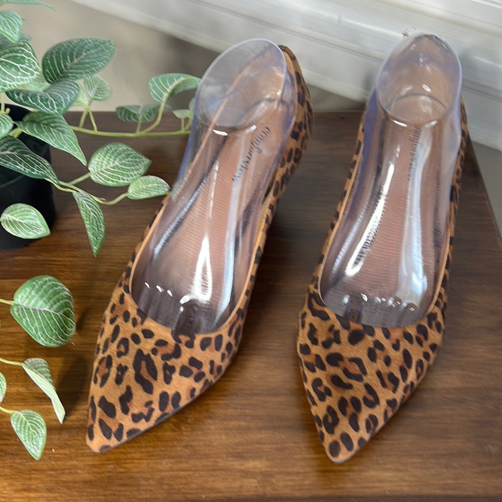 Comfortview Leopard Print Shoes Size 9W